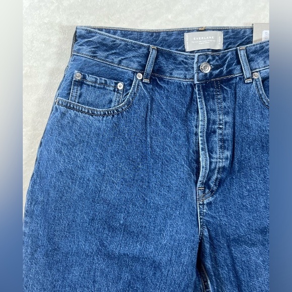 NWT Everlane Sz 31 Regular The Curvy 90’s Cheeky Straight Leg Jeans Medium Wash - Picture 3 of 14